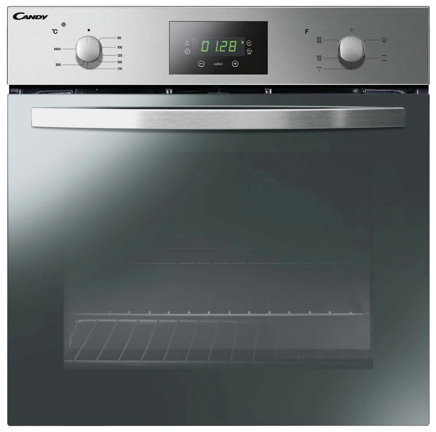 Candy FCS605X Single Multifunction Oven - Stainless Steel