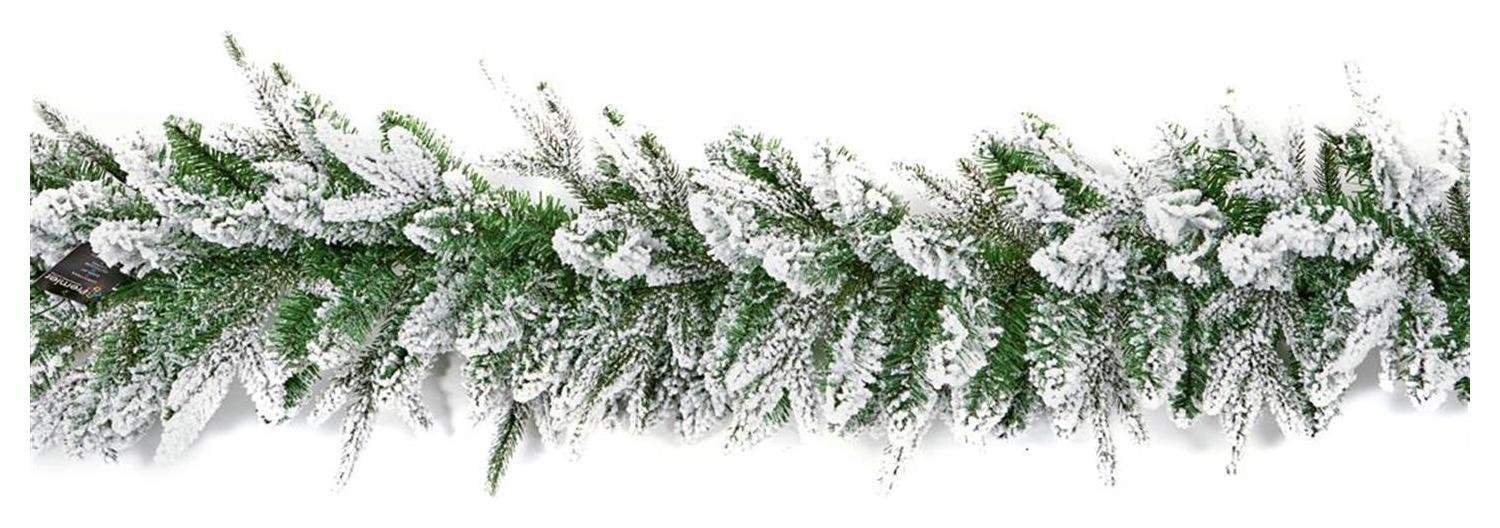 Premier Decorations 1.8 Metre Snow Garland