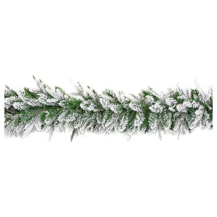 Premier Decorations Snowy Christmas Garland 0