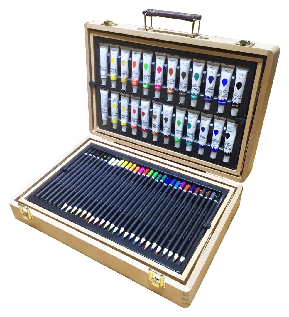 YXSH Portable Art Chest - 126 Pieces