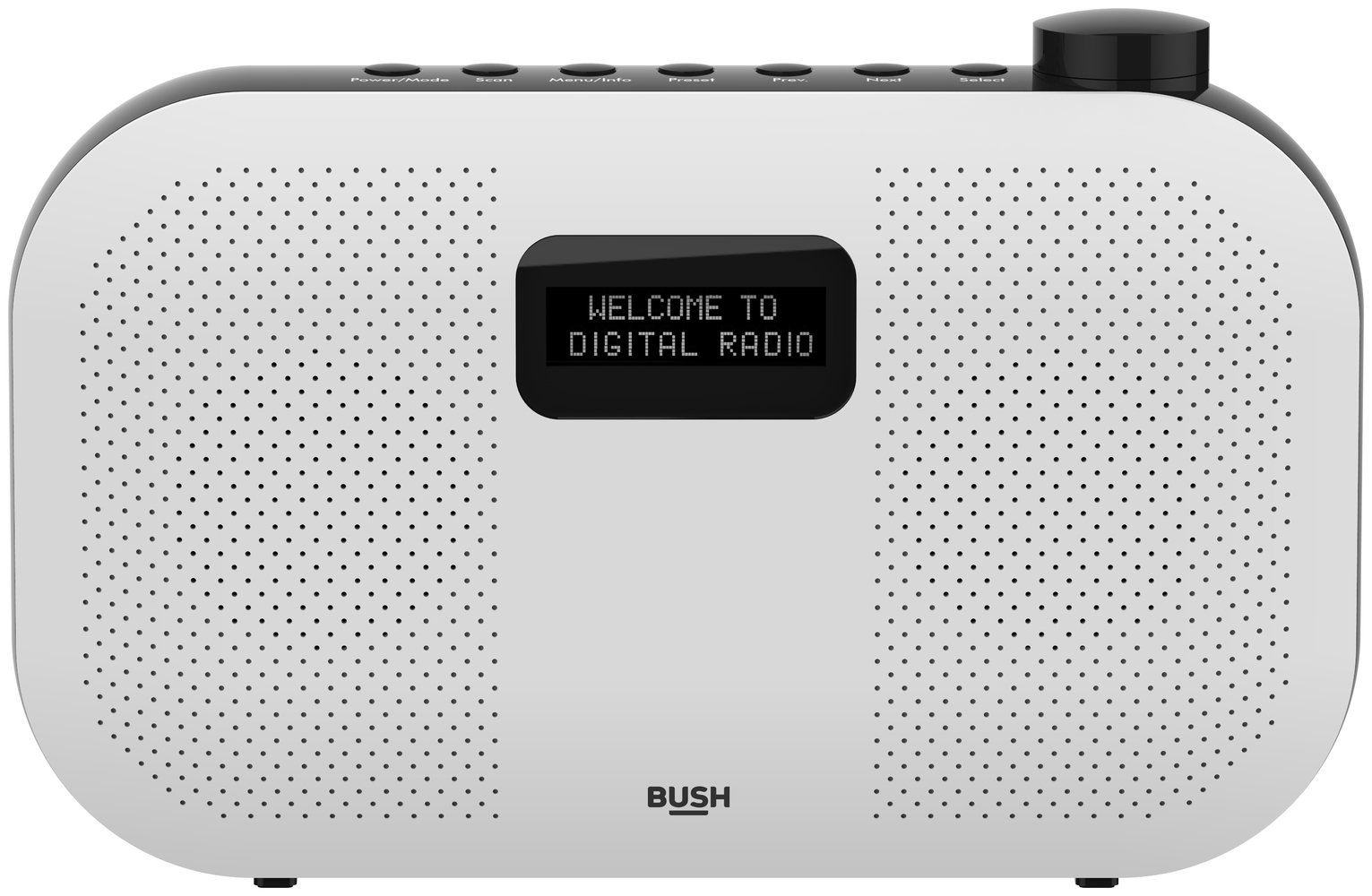 Bush Stereo DAB Radio - White