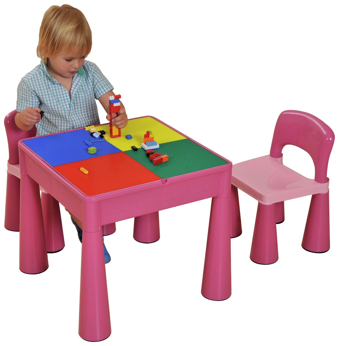 Liberty House Pink Activity Table & Chair Set