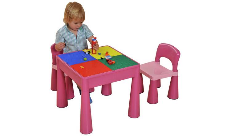 Buy Liberty House Pink Activity Table Chair Set Kids Tables And Chairs Argos