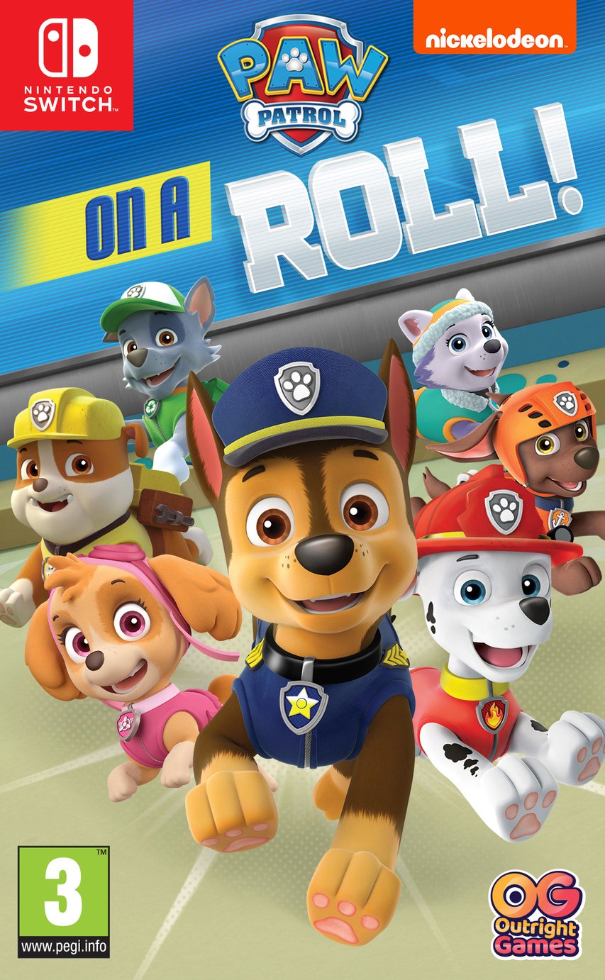 Paw Patrol: On A Roll Nintendo Switch Game