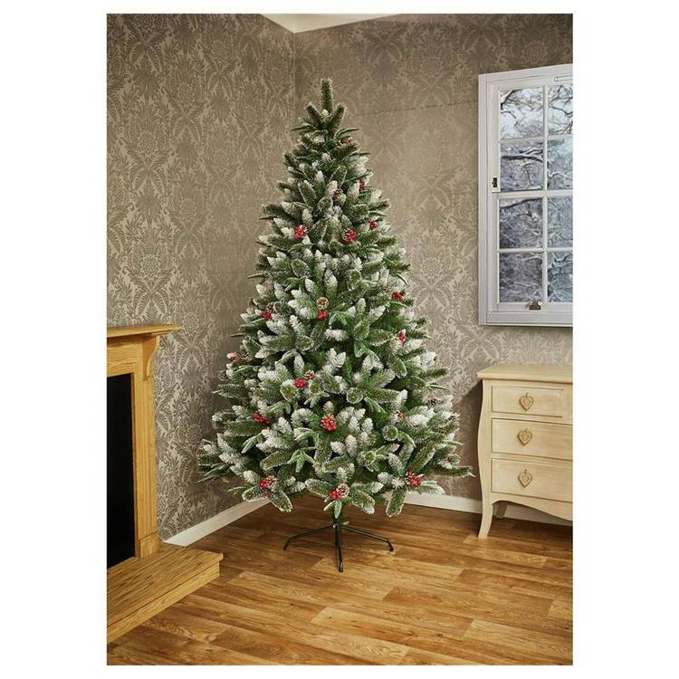 Premier Decorations 7ft New Jersey Spruce Christmas Tree 0