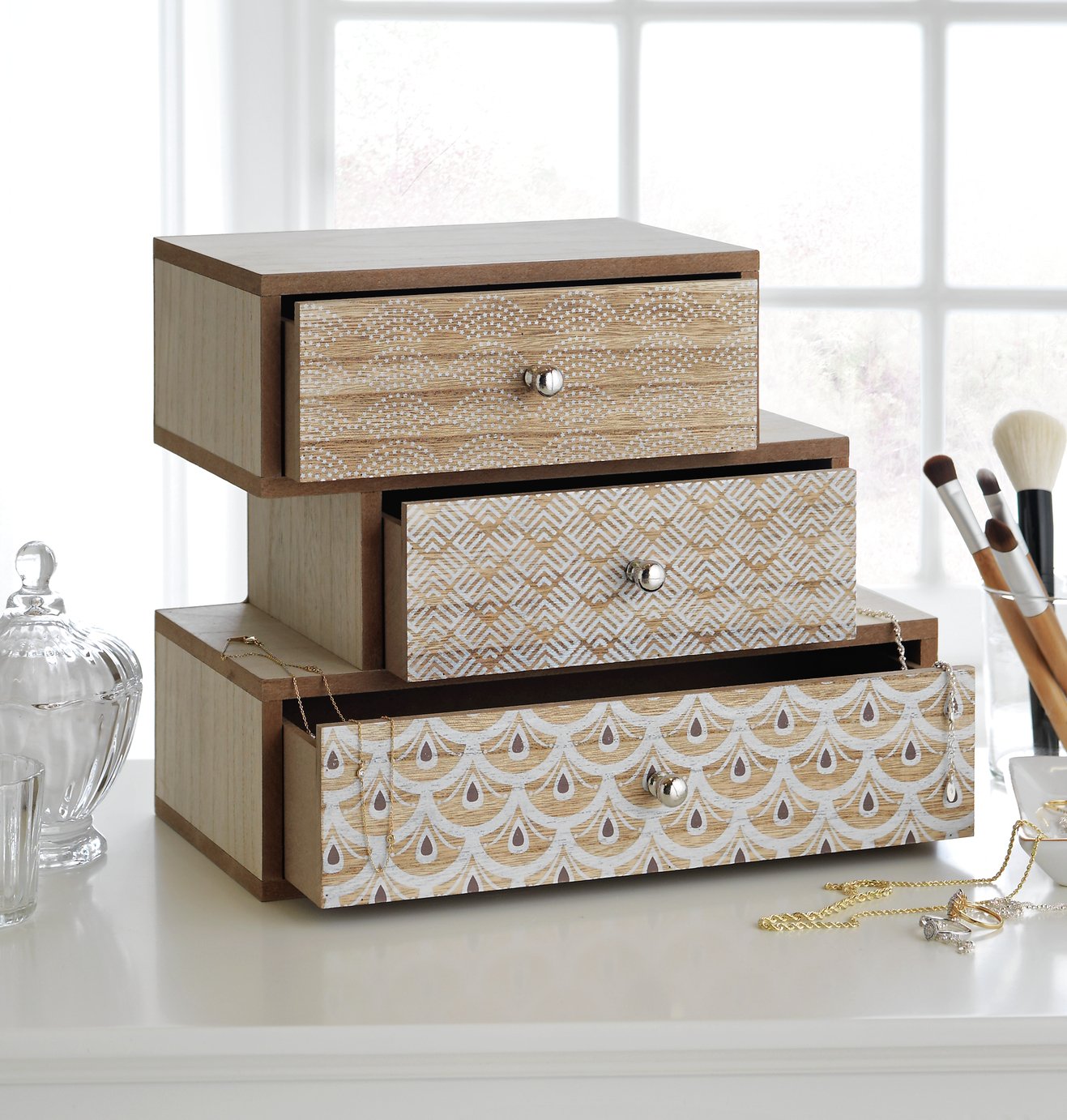 Three Tier Wooden Jewellery Box Reviews