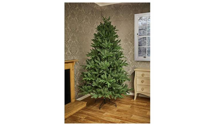 Premier Decorations 8ft Aspen Fir Christmas Tree & Stand