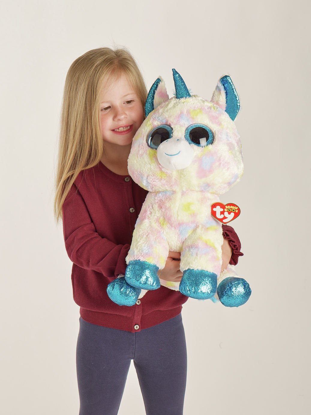 giant beanie boo unicorn