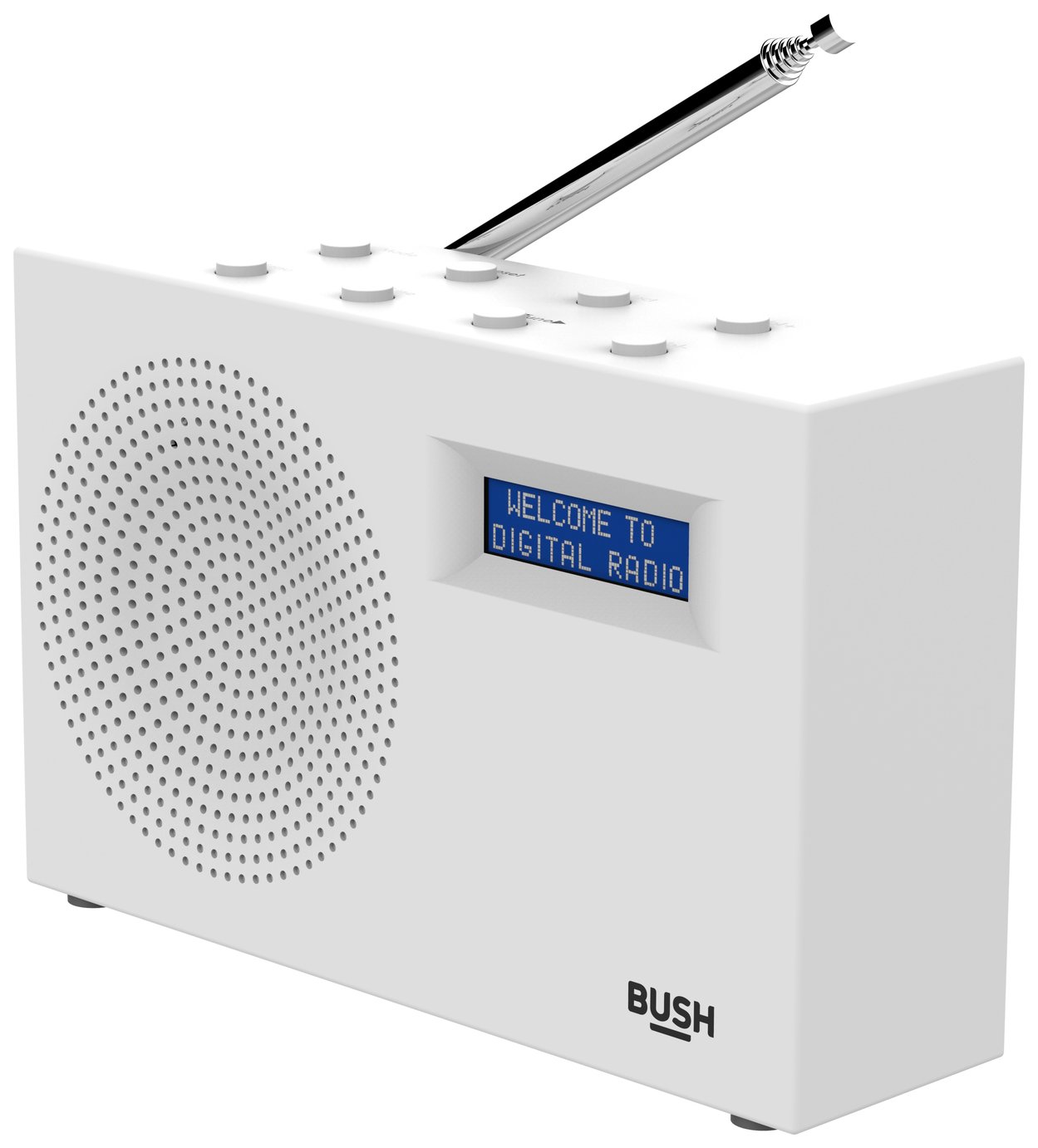 Bush Compact DAB/FM Radio ‚Äì White Reviews