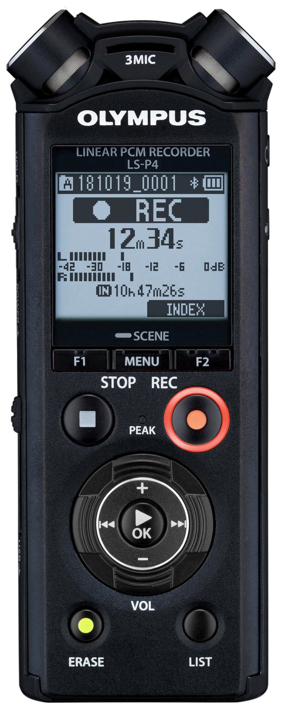 Olympus LS-P4 Hi-Res Audio Recorder