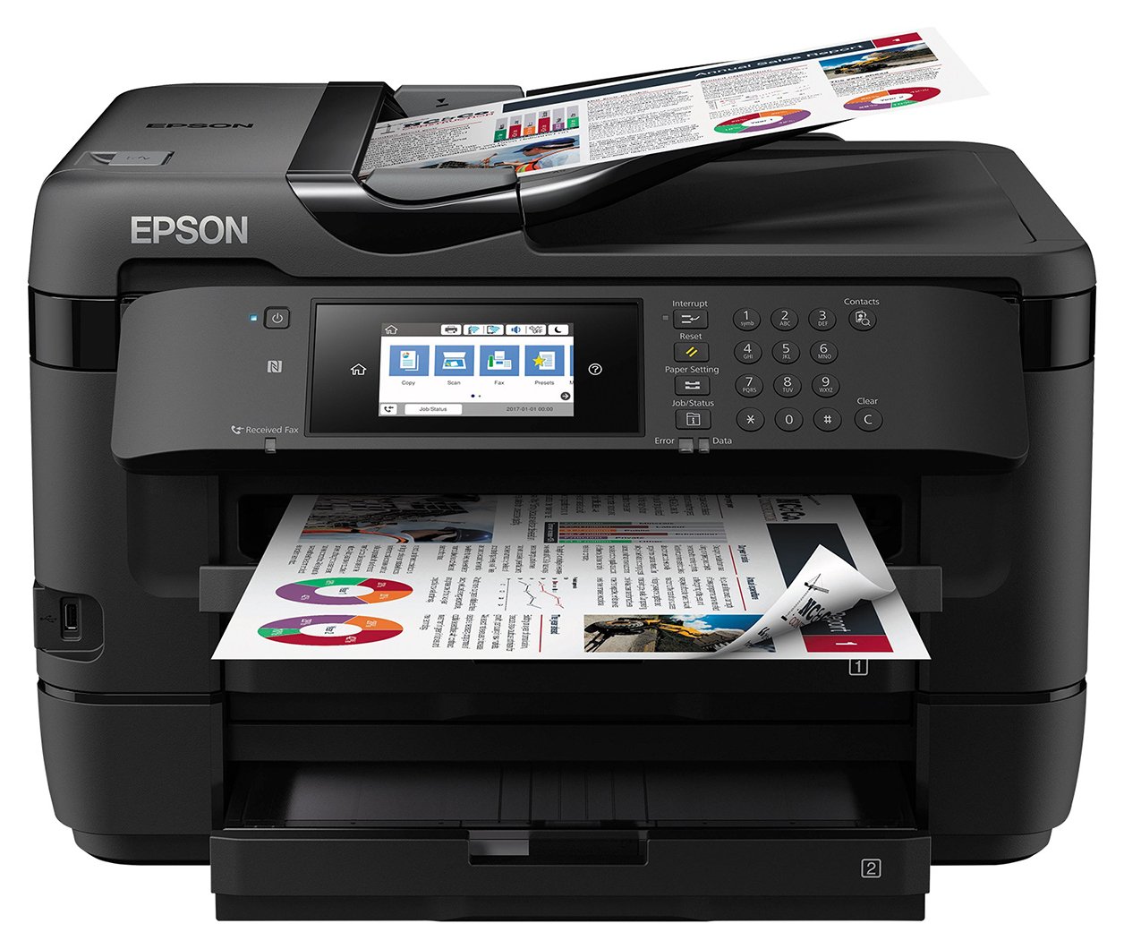 Epson Workforce Wf 7720 All In One Wireless Printer Reviews 6565