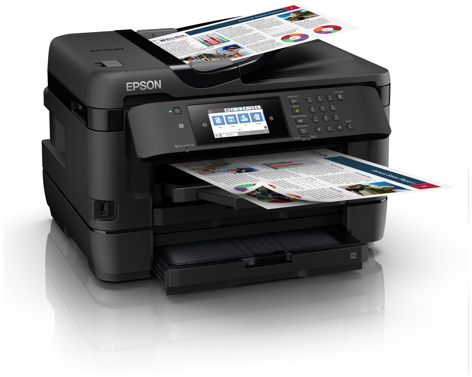 Epson Workforce Wf 7720 All In One Wireless Printer Reviews 8925
