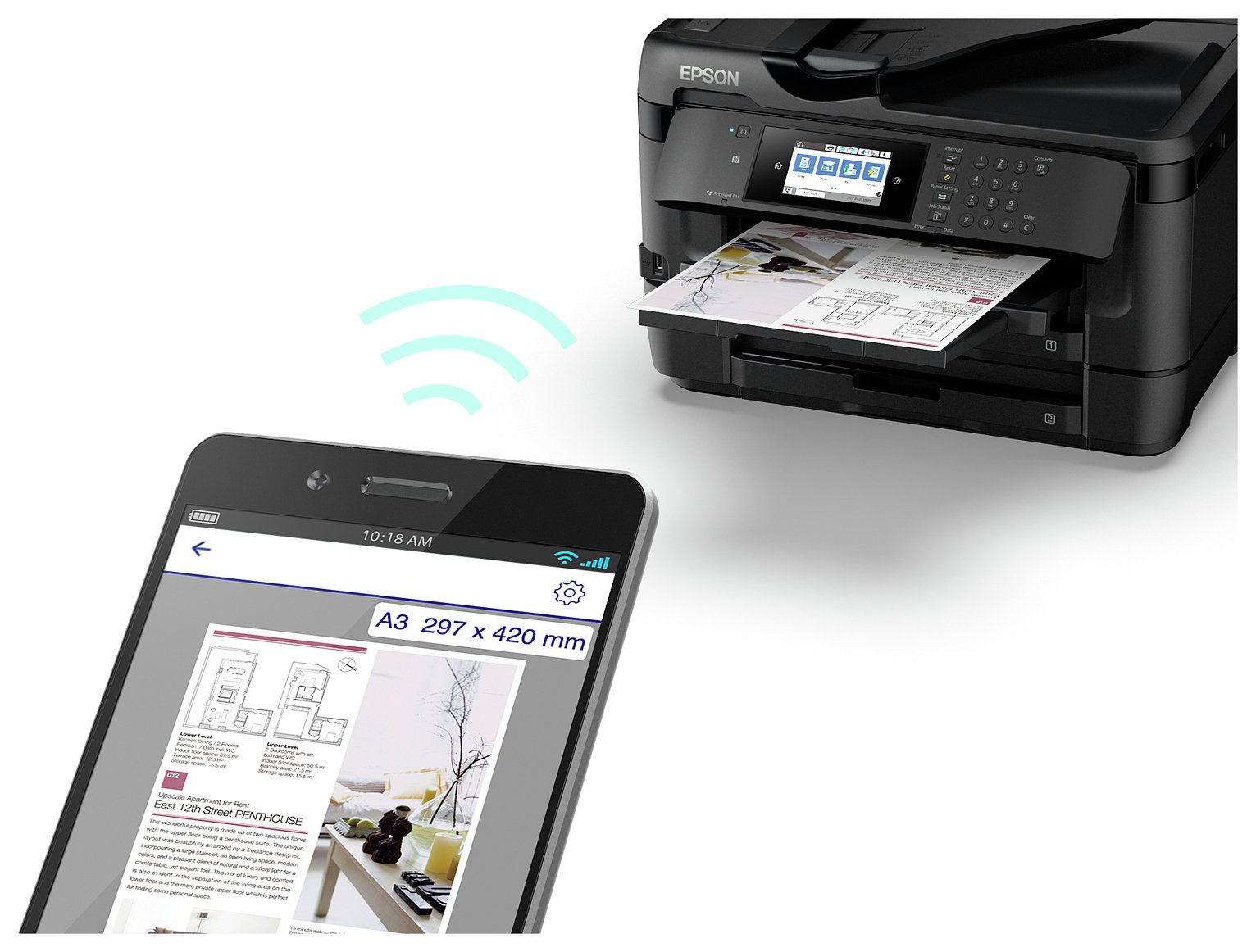 Epson Workforce Wf 7720 All In One Wireless Printer Reviews 0453