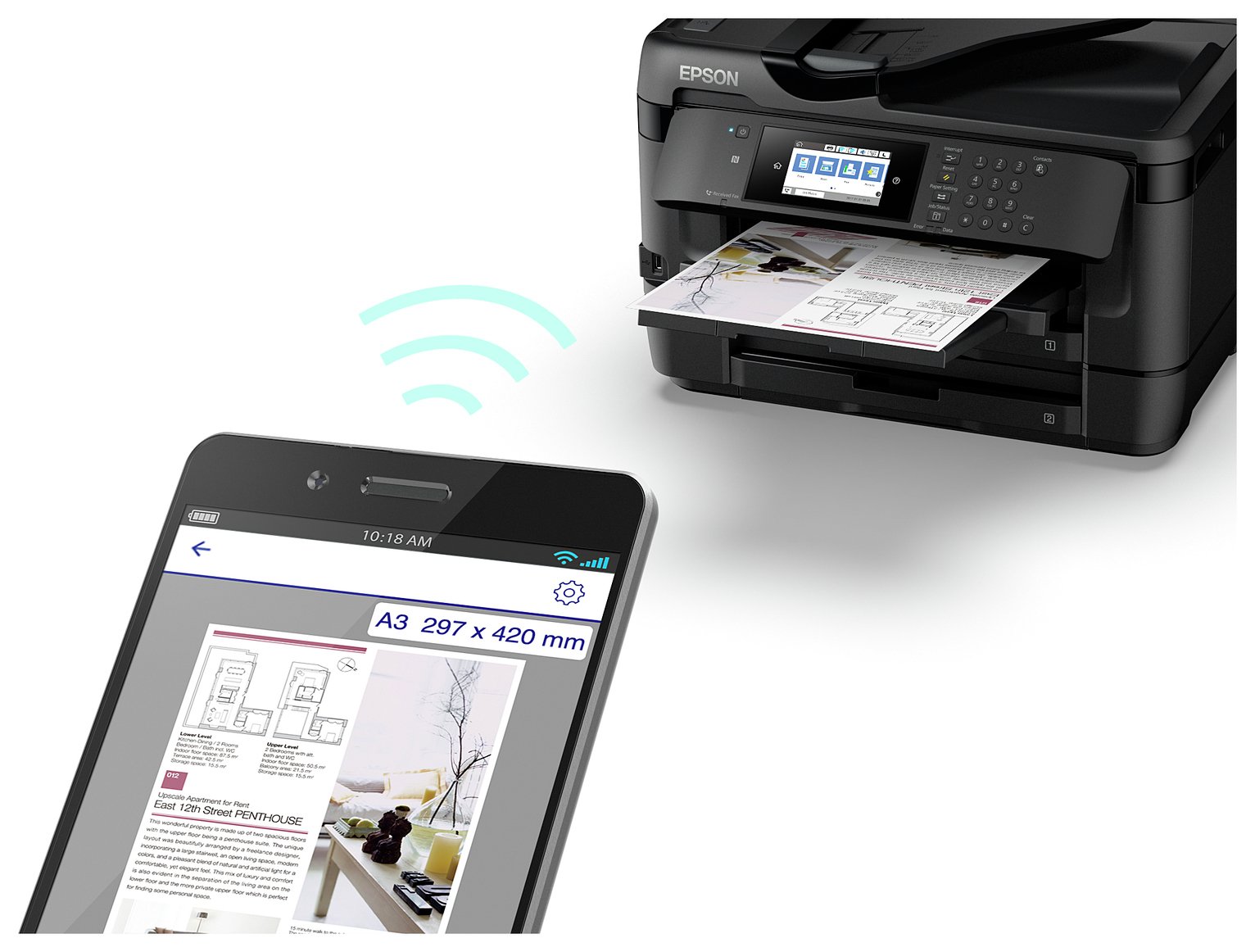 Epson WorkForce WF7720 AllinOne Wireless Printer Reviews