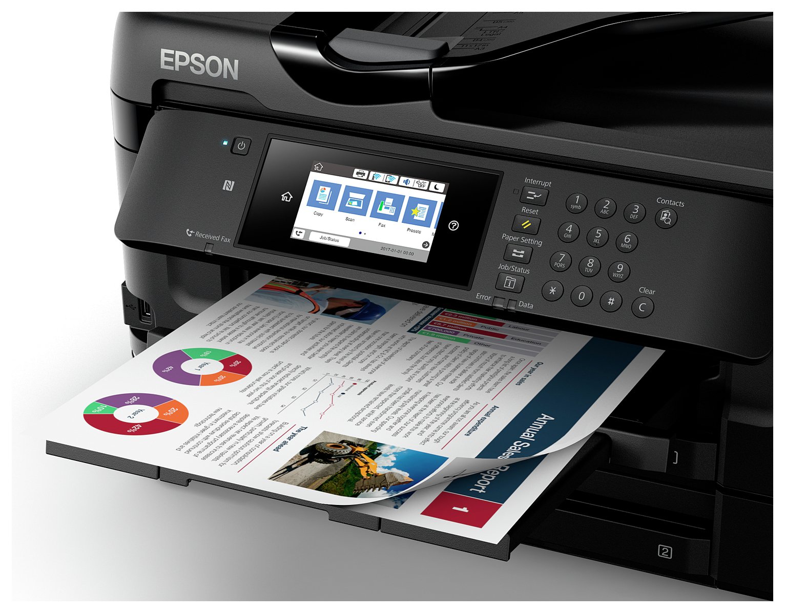 Epson Workforce Wf 7720 All In One Wireless Printer Reviews 4579