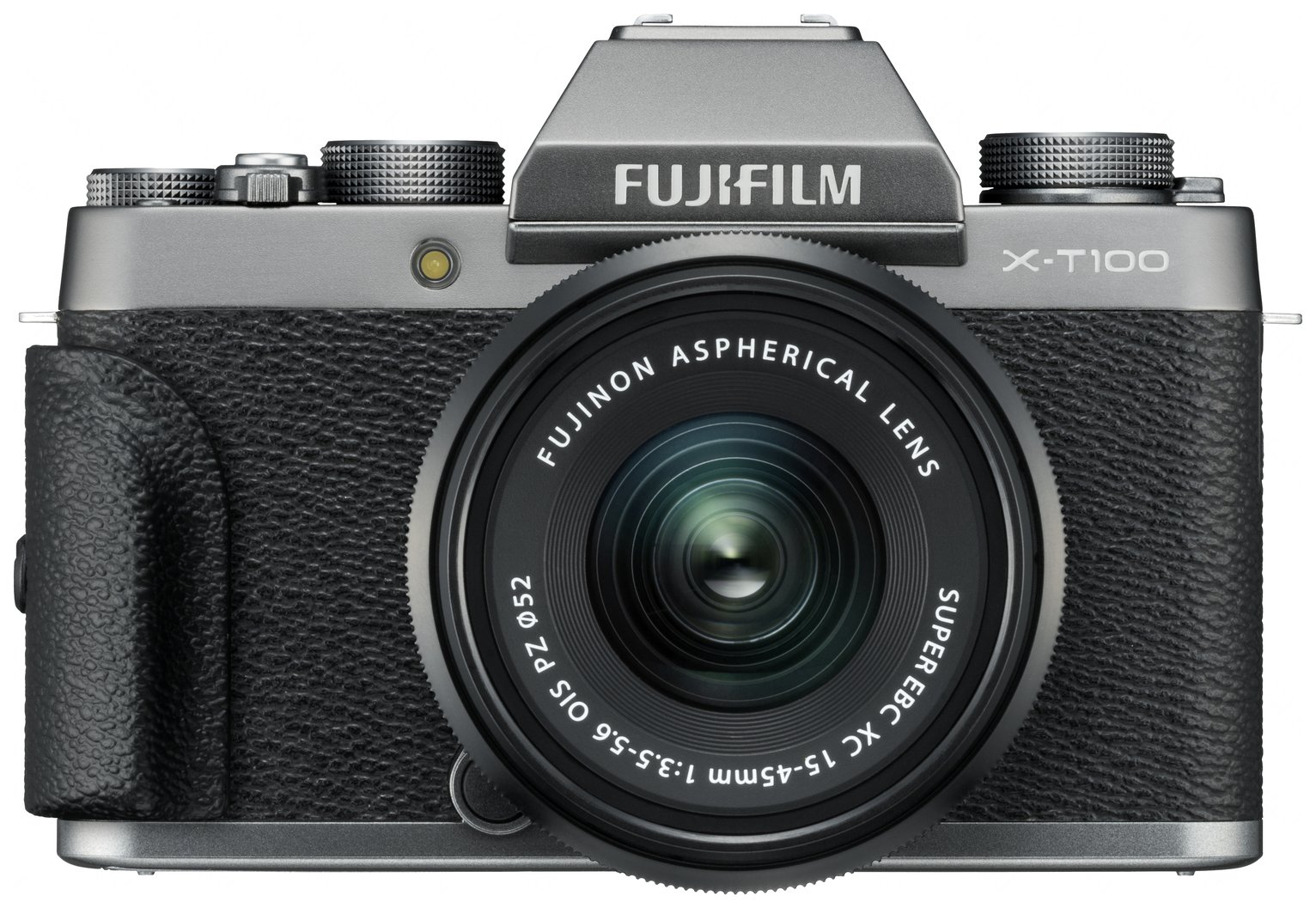 Fujifilm X-T100 24.3MP 15-45mm Compact System Camera- Silver