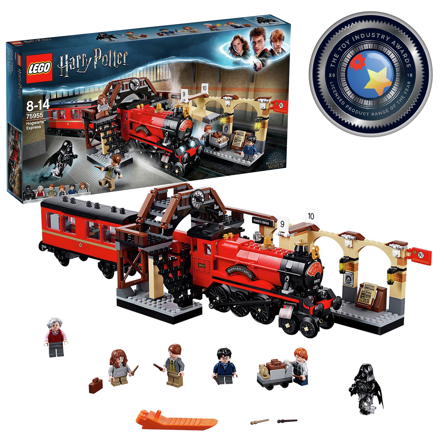 harry potter train station lego