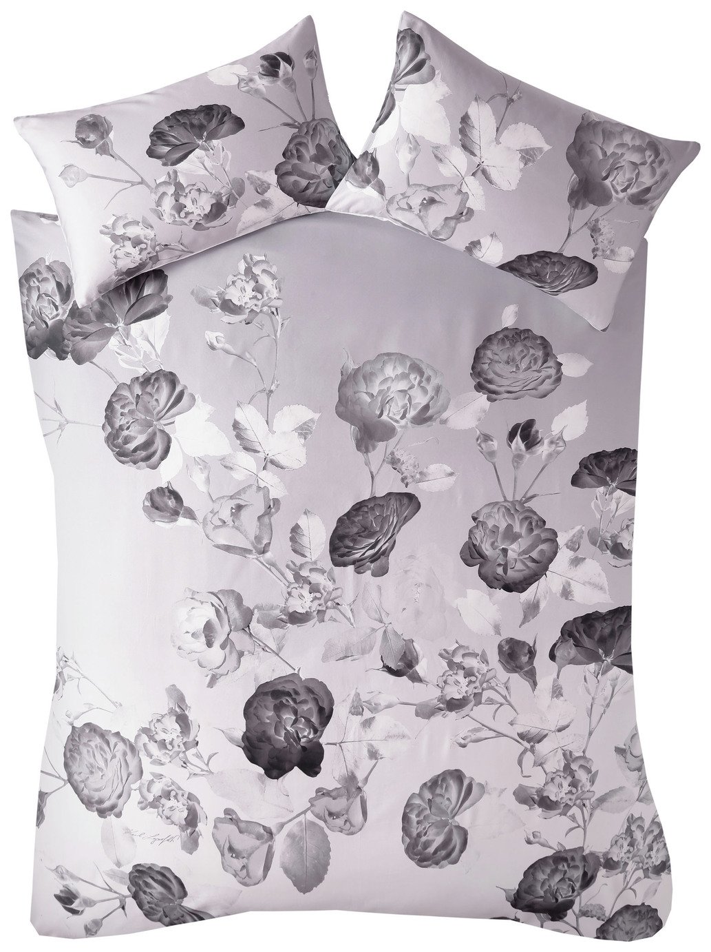 Karl Lagerfeld Senna Floral Pair of Housewife Pillowcases