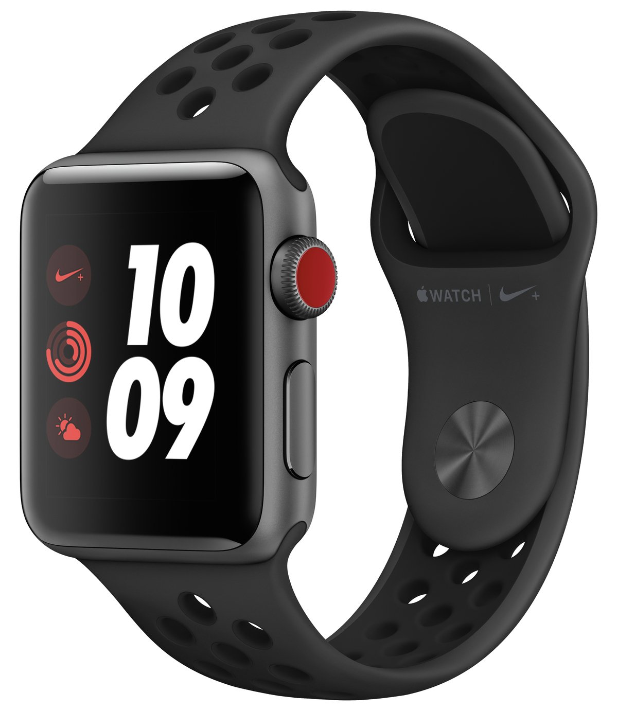 Apple Watch Nike+ S3 2018 38mm Cell - Space Grey Alu/Black