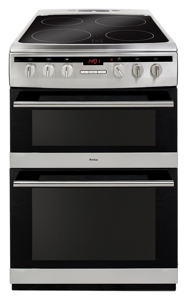Amica AFC6550SS 60cm Double Oven Electric Cooker Reviews