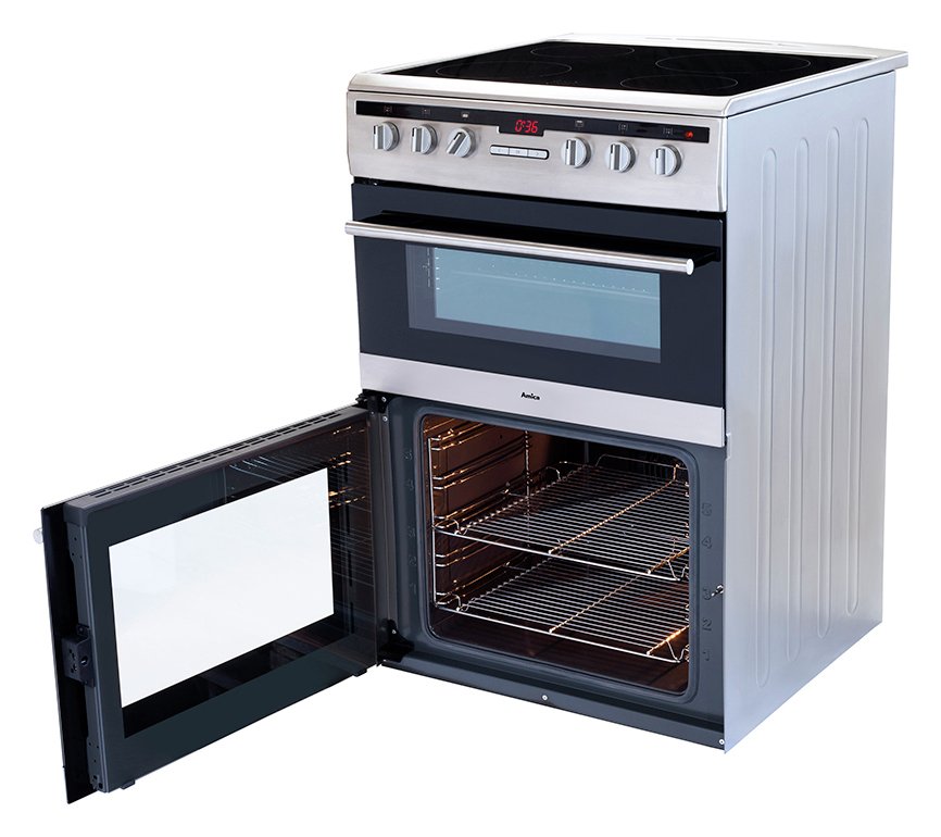 Amica AFC6550SS 60cm Double Oven Electric Cooker Reviews