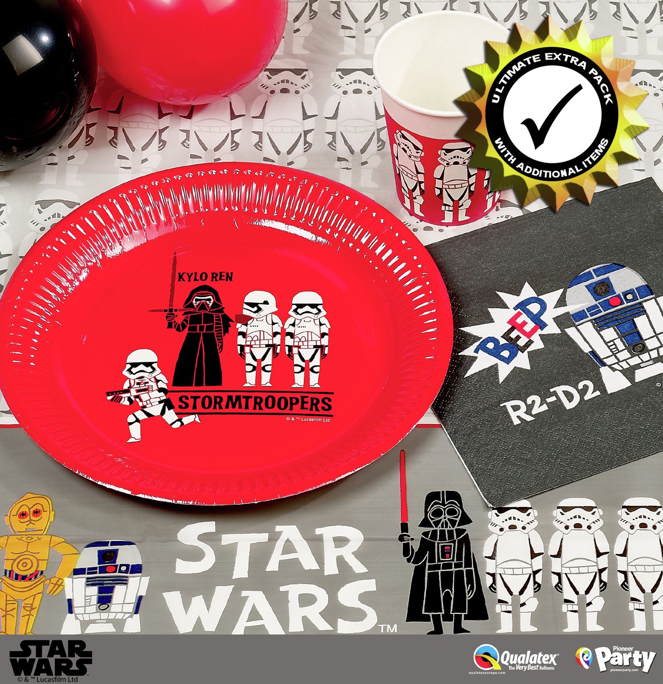 Disney Star Wars Premium Party Pack for 24 Guests Review