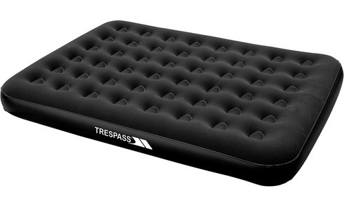 Trespass double flocked air bed sales