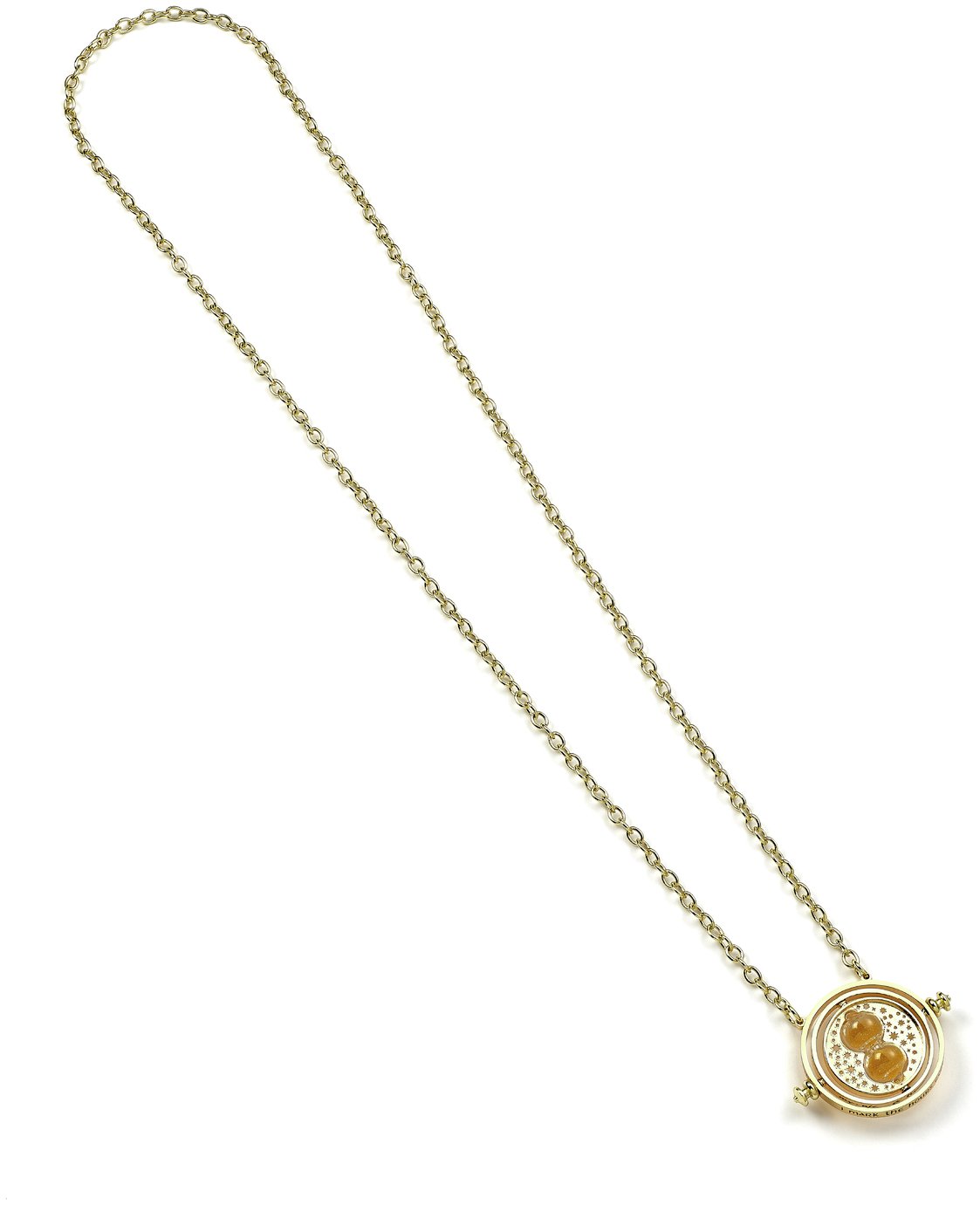 Harry Potter Gold Colour Time Turner Pendant Necklace