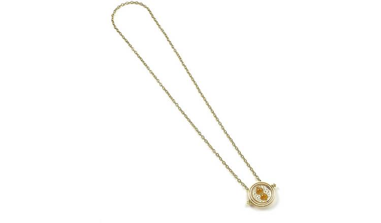 Harry Potter Gold Colour Time Turner Pendant Necklace