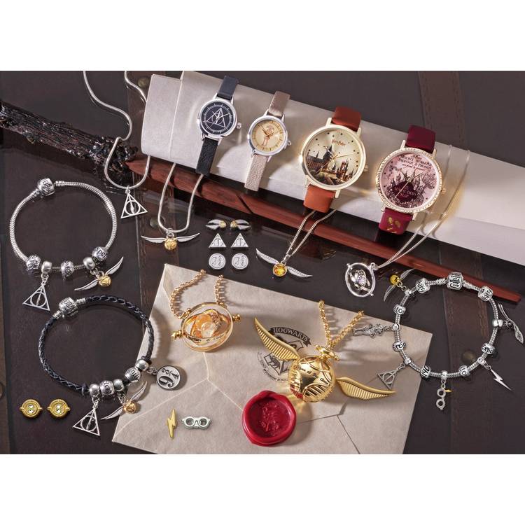 Harry Potter Gold Colour Time Turner Pendant Necklace 0
