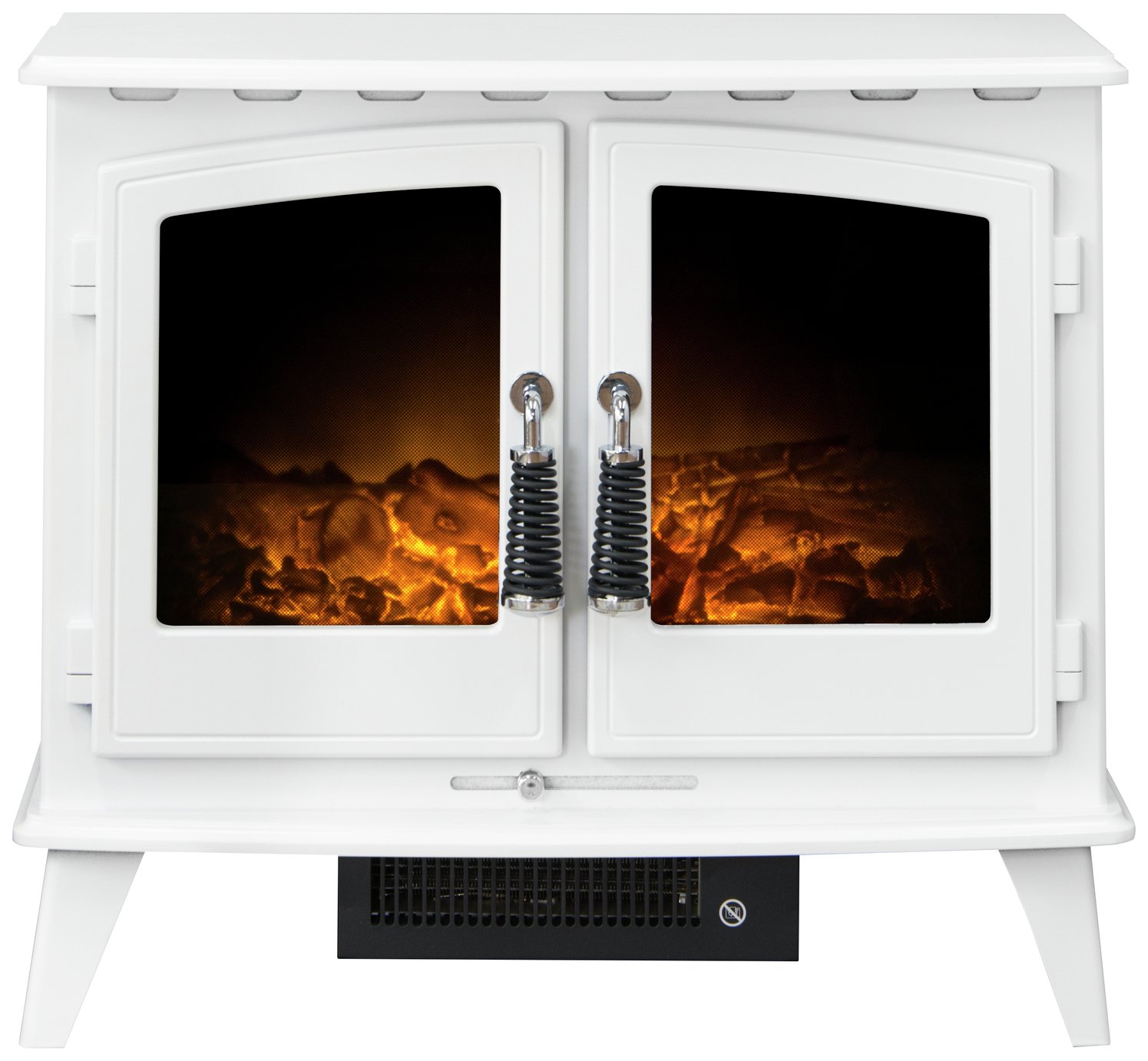Adam Woodhouse 2kW Electric Freestanding Stove - White