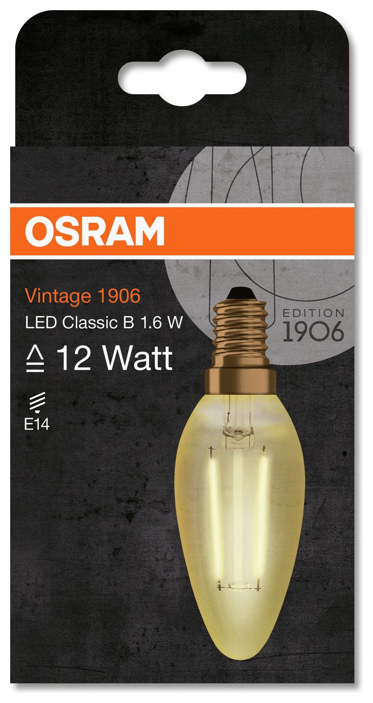 Osram Vintage 1906 4W Warm White LED Candle Bulb Review