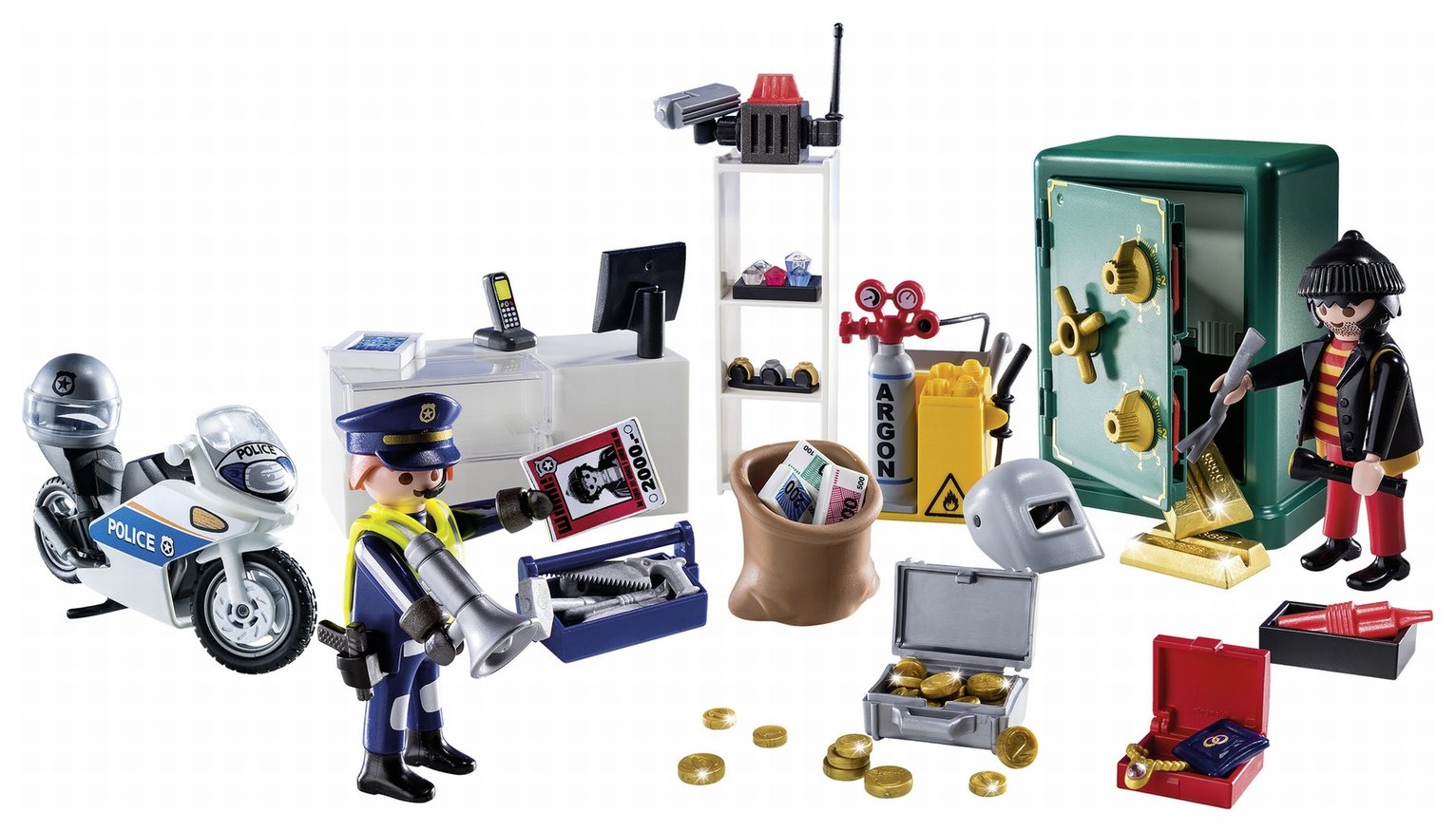 Playmobil 9007 Jewel Thief Police Operation Advent Calendar Reviews