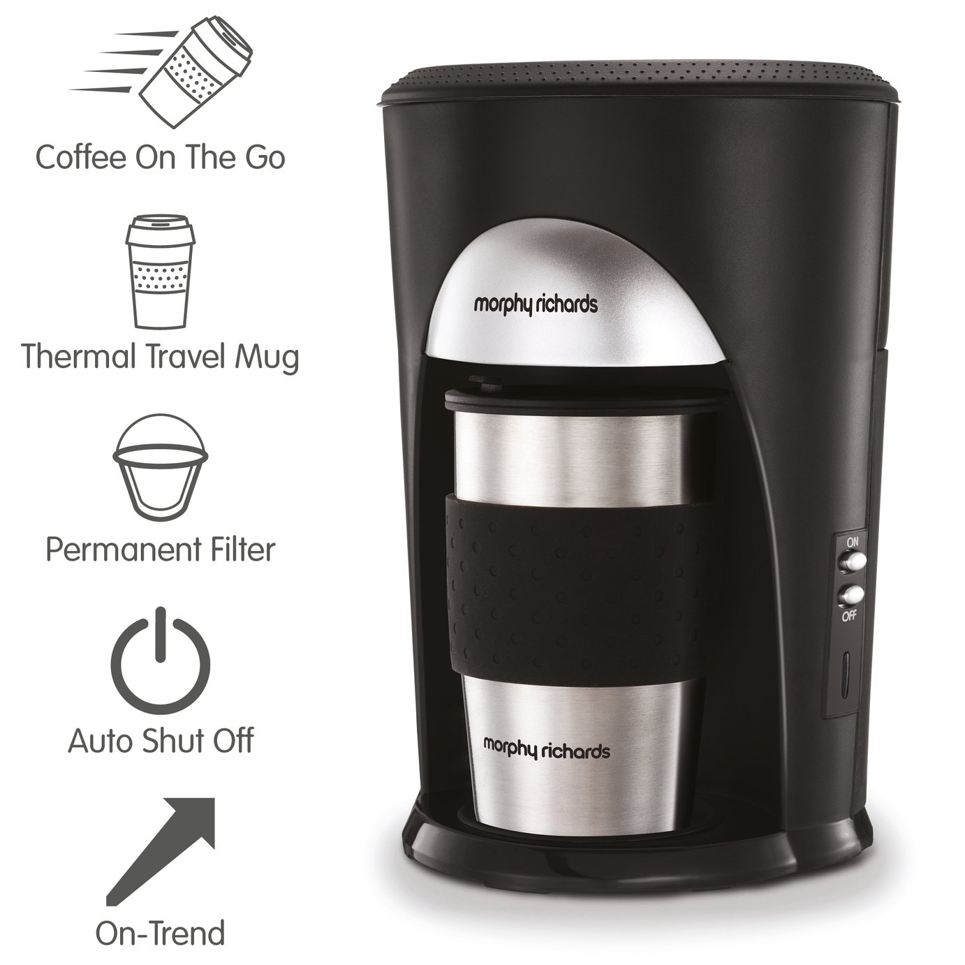 Morphy Richards 162740 Coffee and Go Filter Coffee Machine Reviews