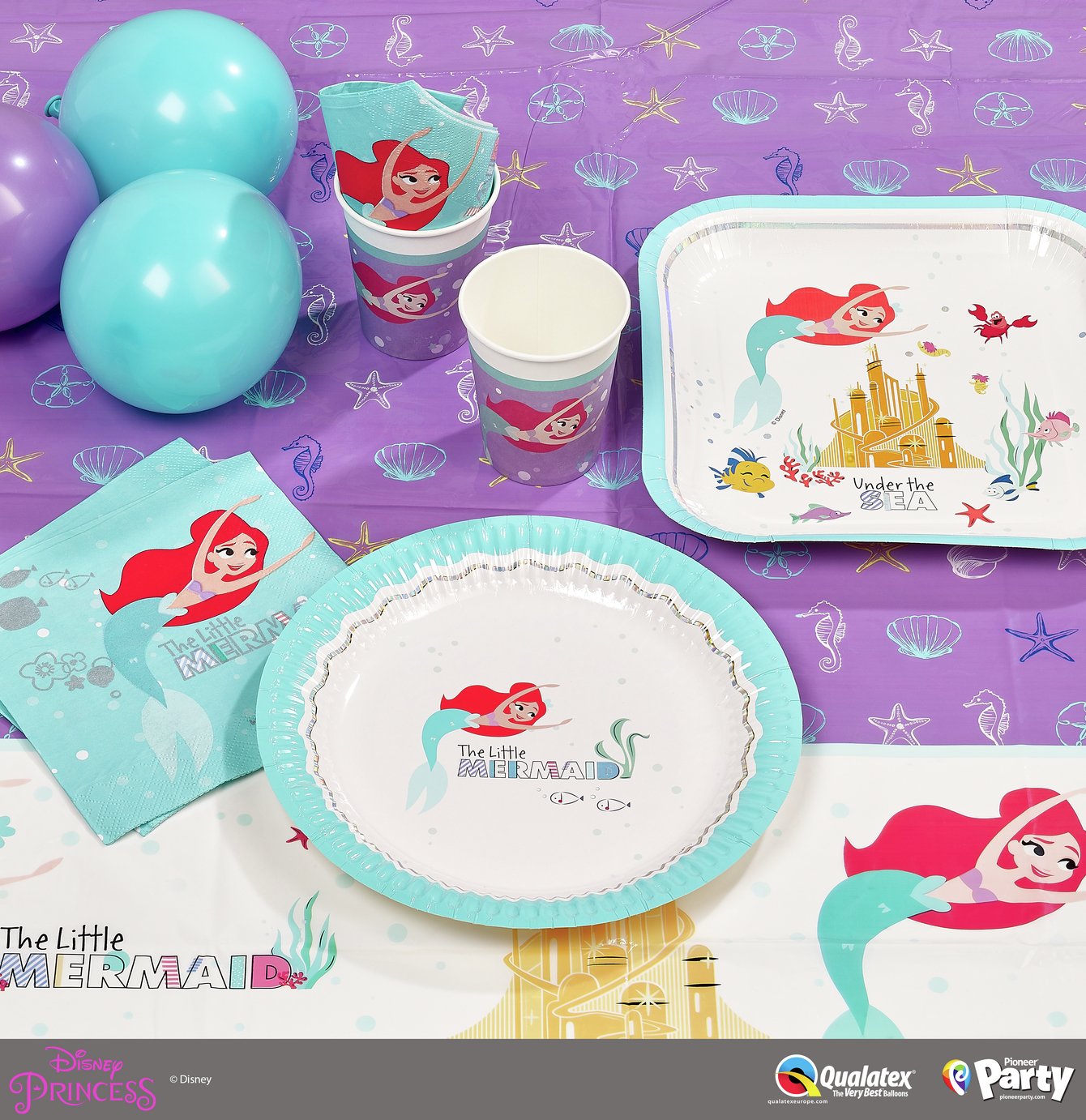 Disney Ariel Premium Party Pack for 16