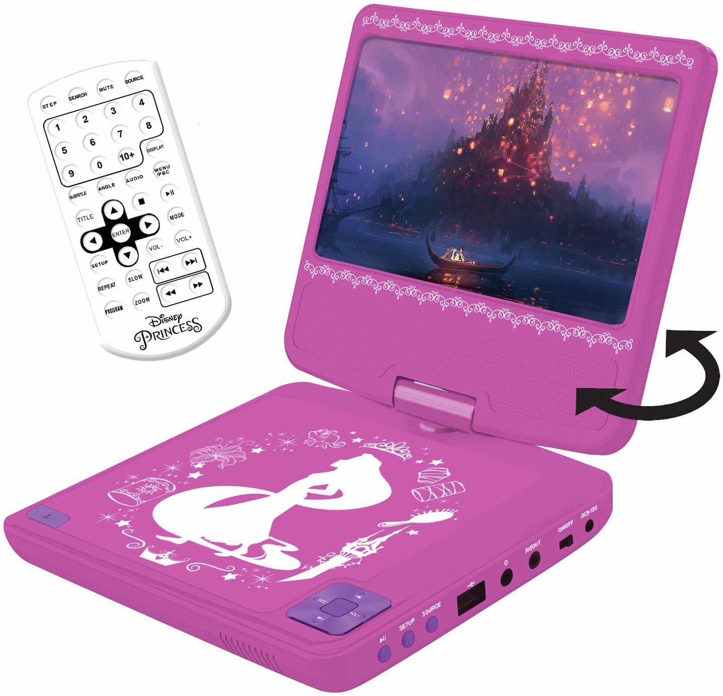 Disney Princess 7 Inch Portable DVD Player Reviews