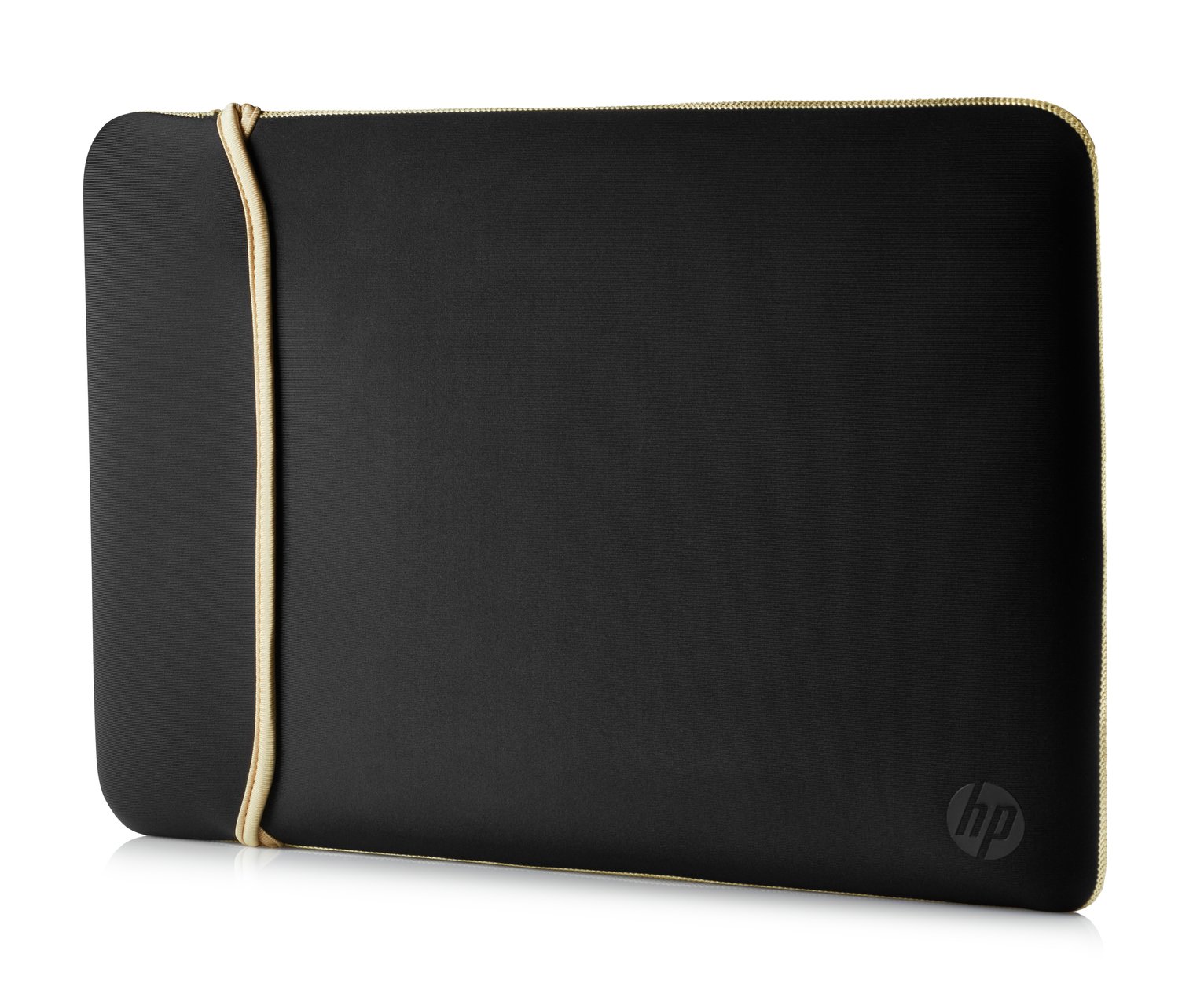 HP 14 Inch Reversible Laptop Sleeve - Gold & Black