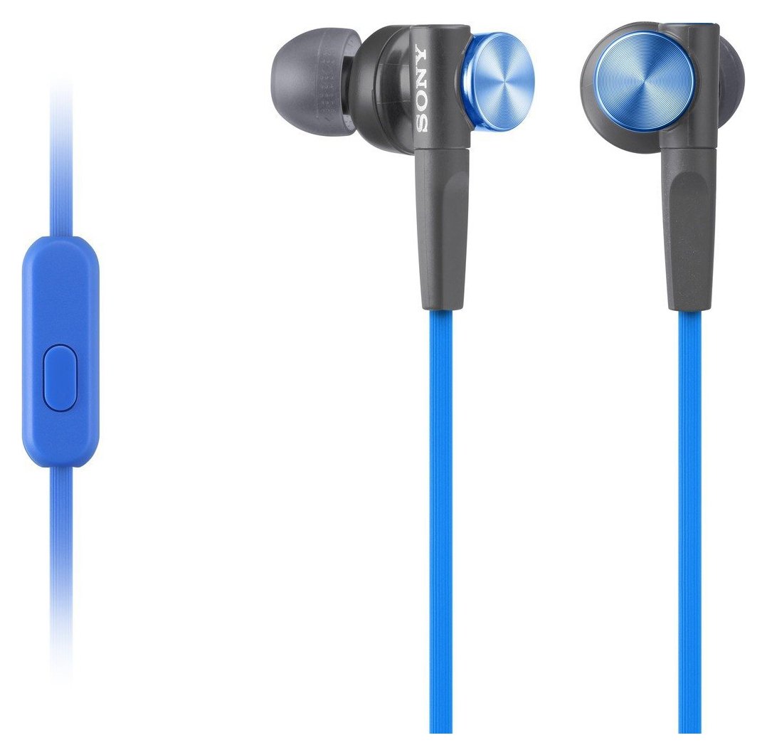 Sony MDRXB50 In-Ear Headphones - Blue
