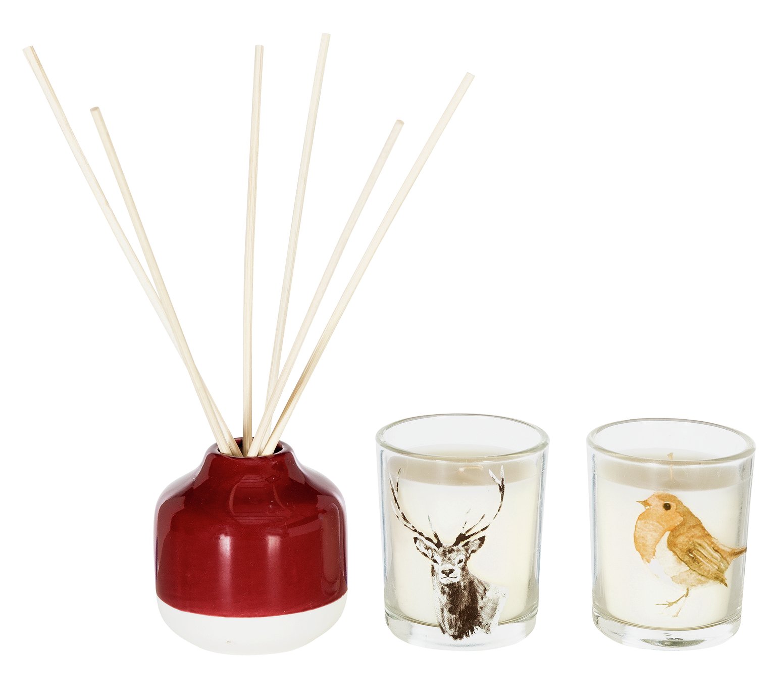 Sainsbury's Home Christmas Spice Diffuser and Votive Set