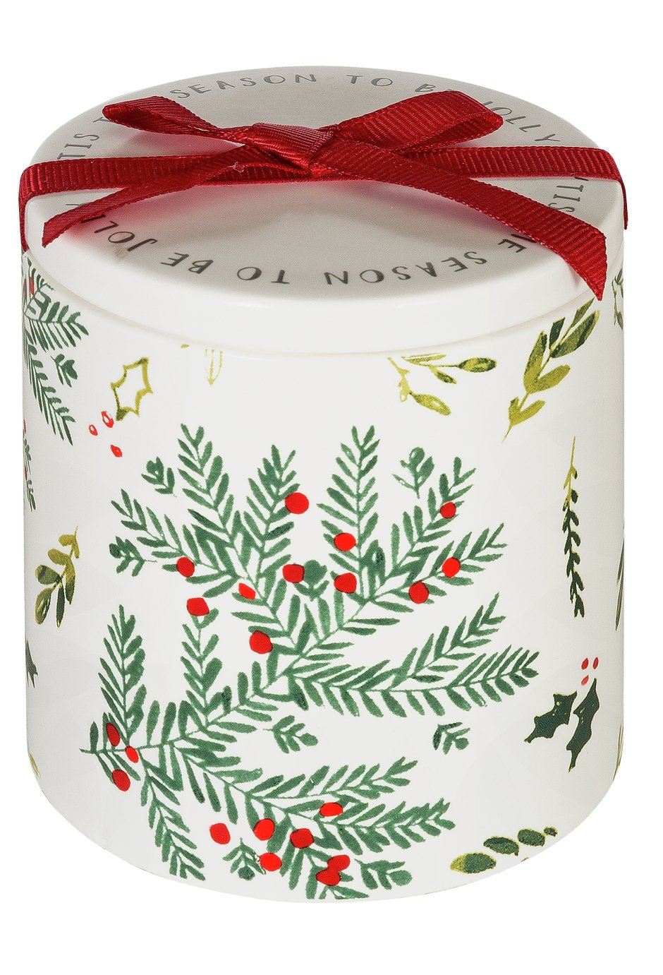 Argos Home Christmas Spice Printed Ceramic Candle Review