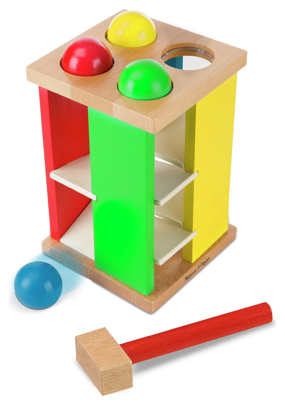 Melissa & Doug Pound n Roll Wooden Tower