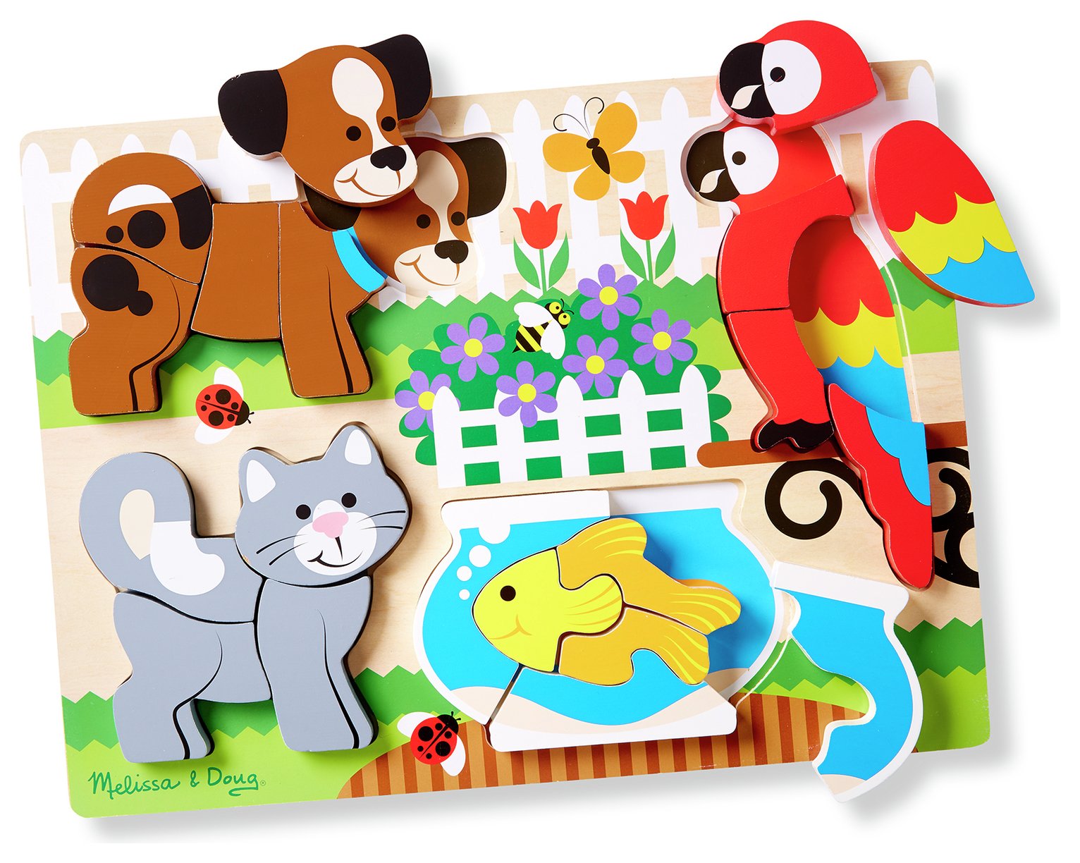 Melissa & doug Wooden Chunky Jigsaw Puzzle Reviews