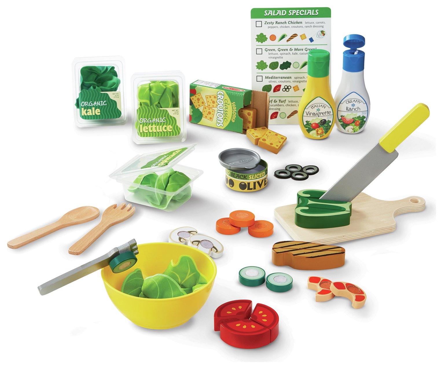 Melissa & Doug Slice and Toss Salad Play Food Set Review