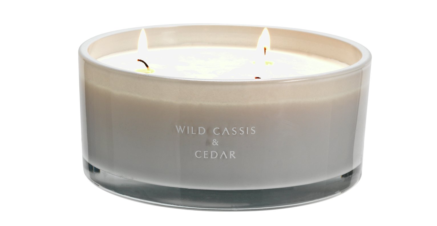 Sainsbury's Home Wild Cassis and Cedar Extra Large Candle Reviews