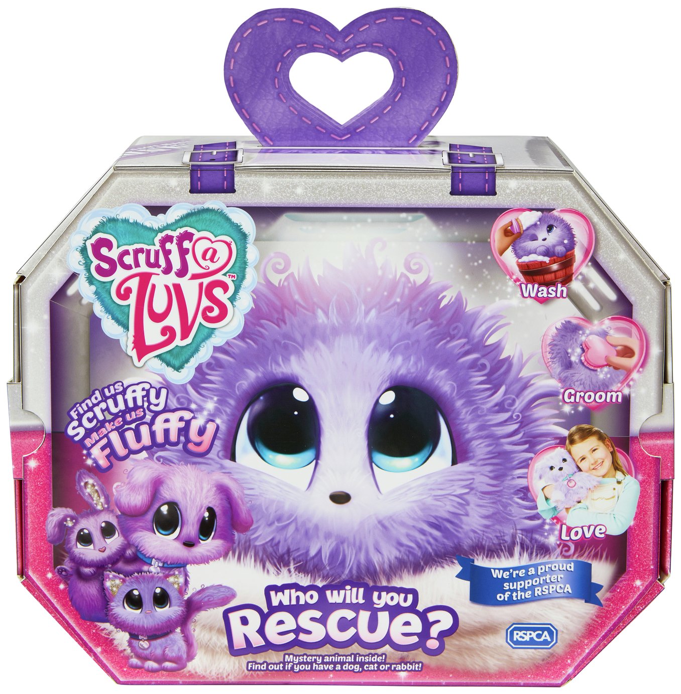 Scruff a Luvs Purple Mystery Rescue Pet Soft Toy Reviews