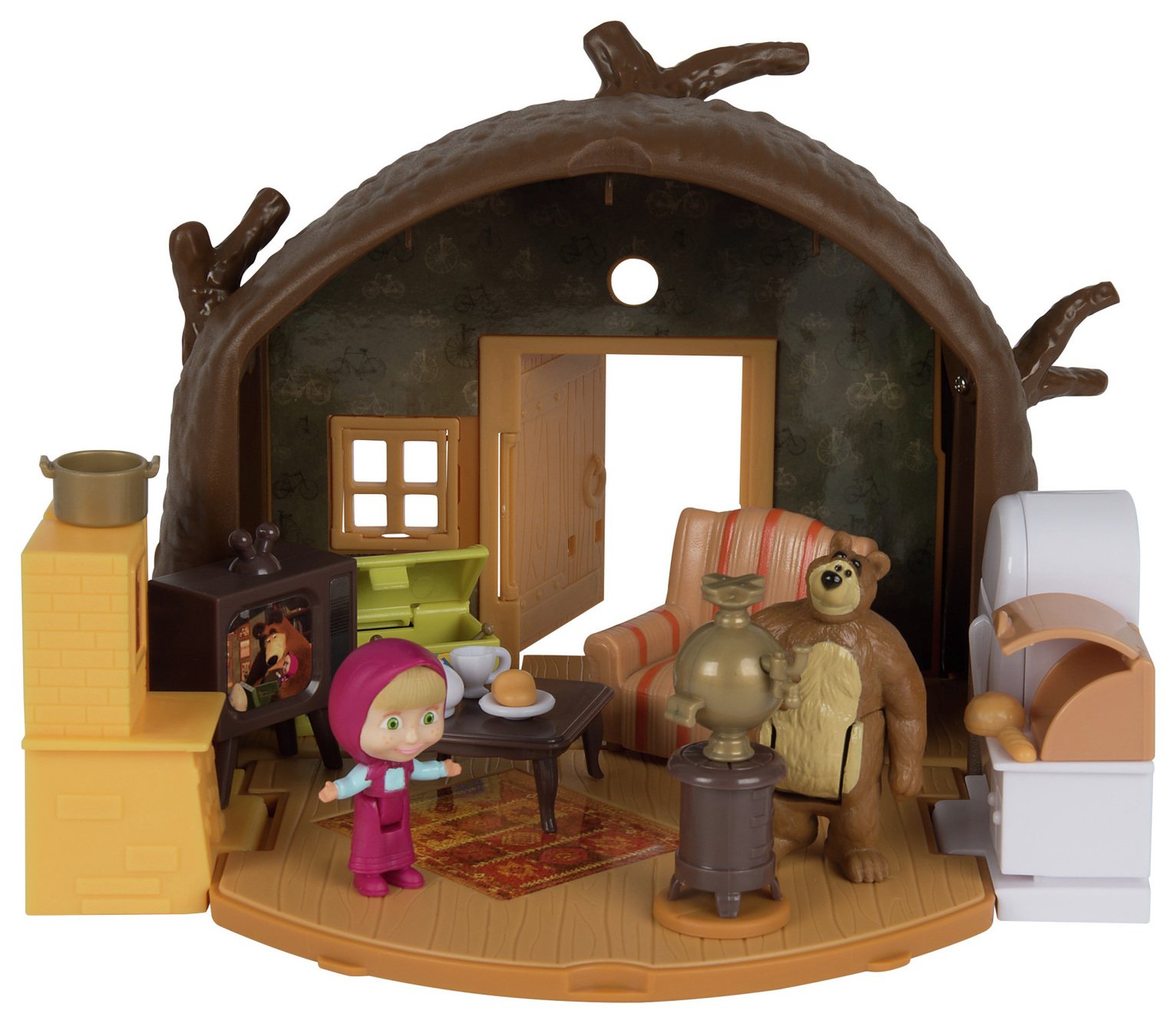 Masha and the Bear Bears House Playset review