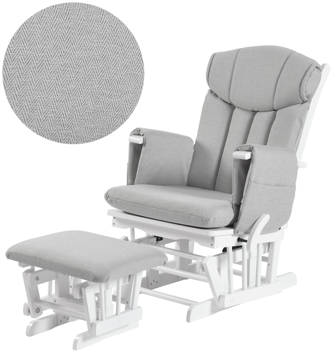 Kub Chatsworth Glider and Footstool review