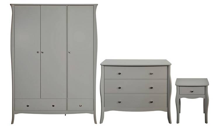 Buy Argos Home Amelie 3 Piece 3 Door 2 Drawer Wardrobe Set