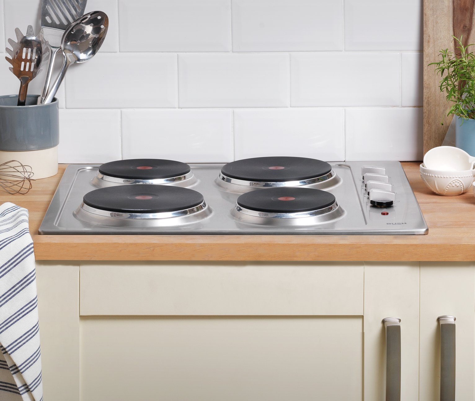 Bush RL60SPH Electric Solid Plate Hob Review