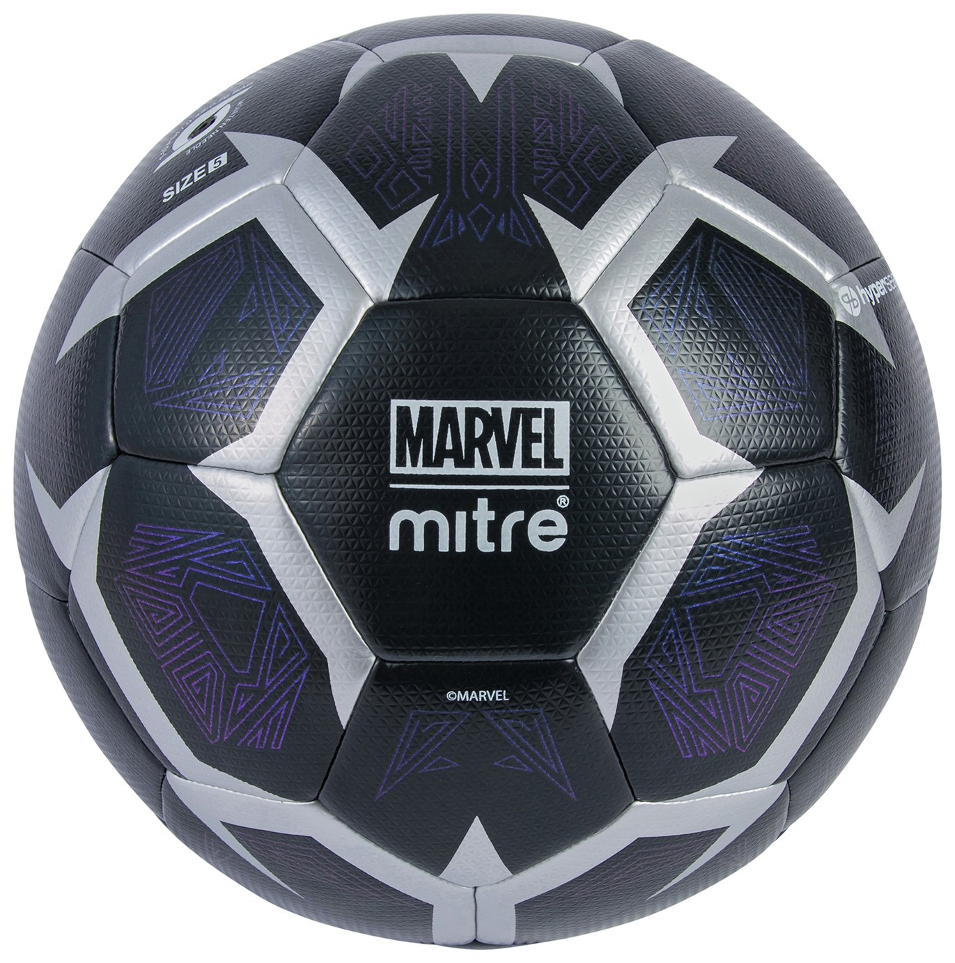 Mitre Marvel Black Panther Size 5 Football